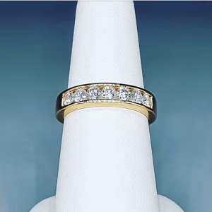 Diamond half eternity 0.75ct