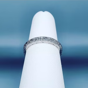 Diamond full eternity ring